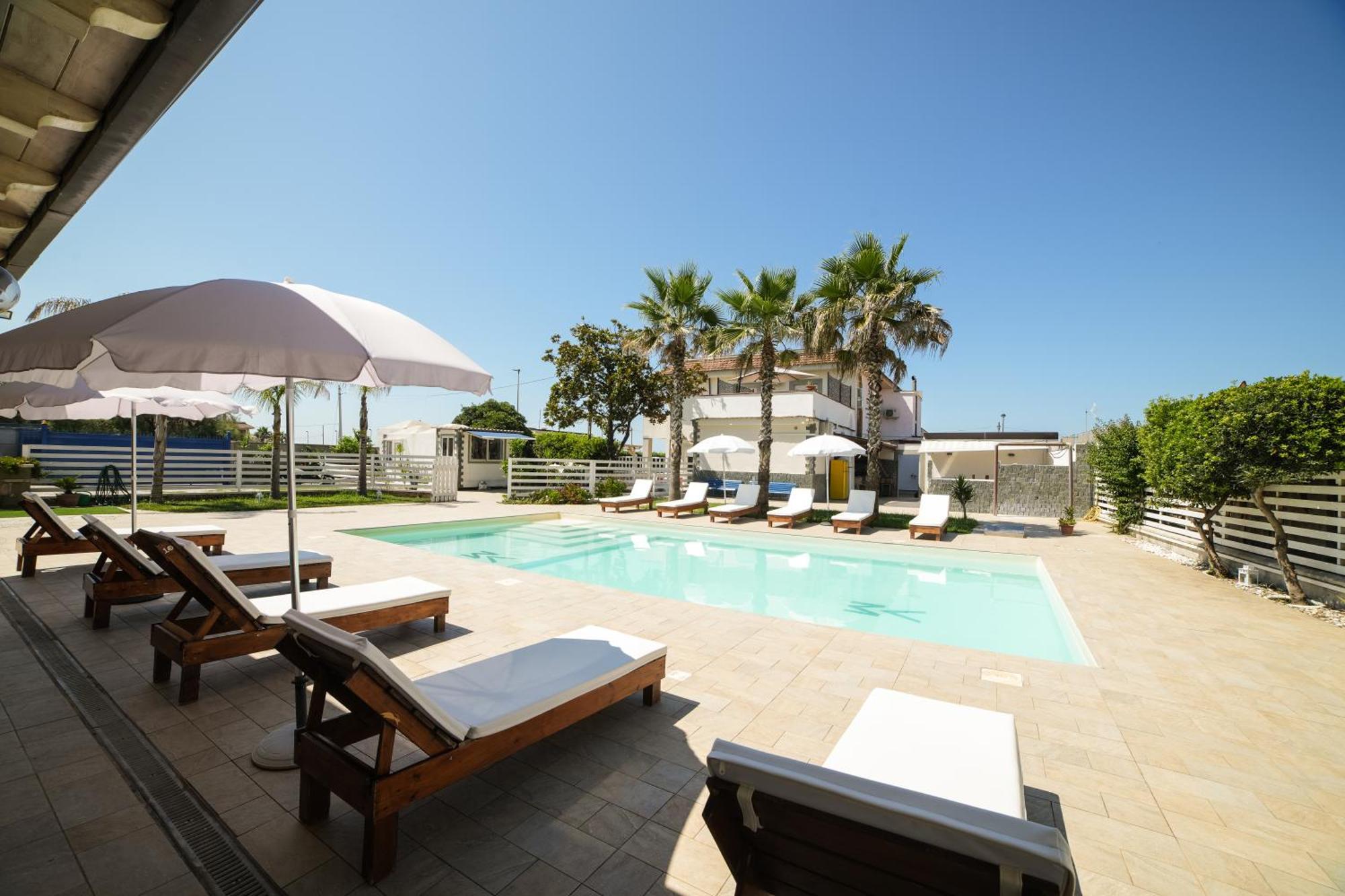 Villa Miramare Pontecagnano Eksteriør billede