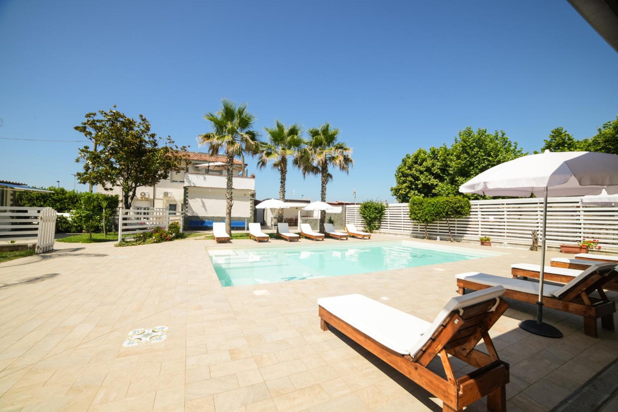 Villa Miramare Pontecagnano Eksteriør billede